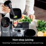 Extractor de jugos Ninja, prensado en frío, modelo JC151