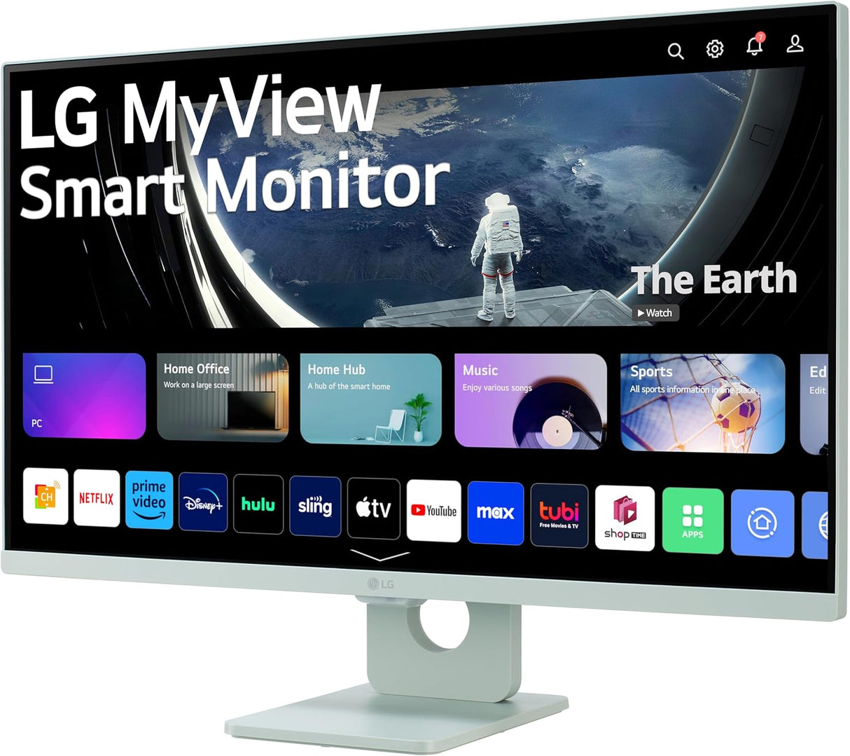 Monitor LG 27SR50F-G 27 FHD IPS, webOS 23, HDR 10, AirPlay 2