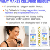 Suplementos Cellfood Concentrado líquido – 1 fl oz pack de 2