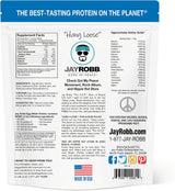 Proteína de clara de huevo JayRobb, baja en carb, keto, 80 oz