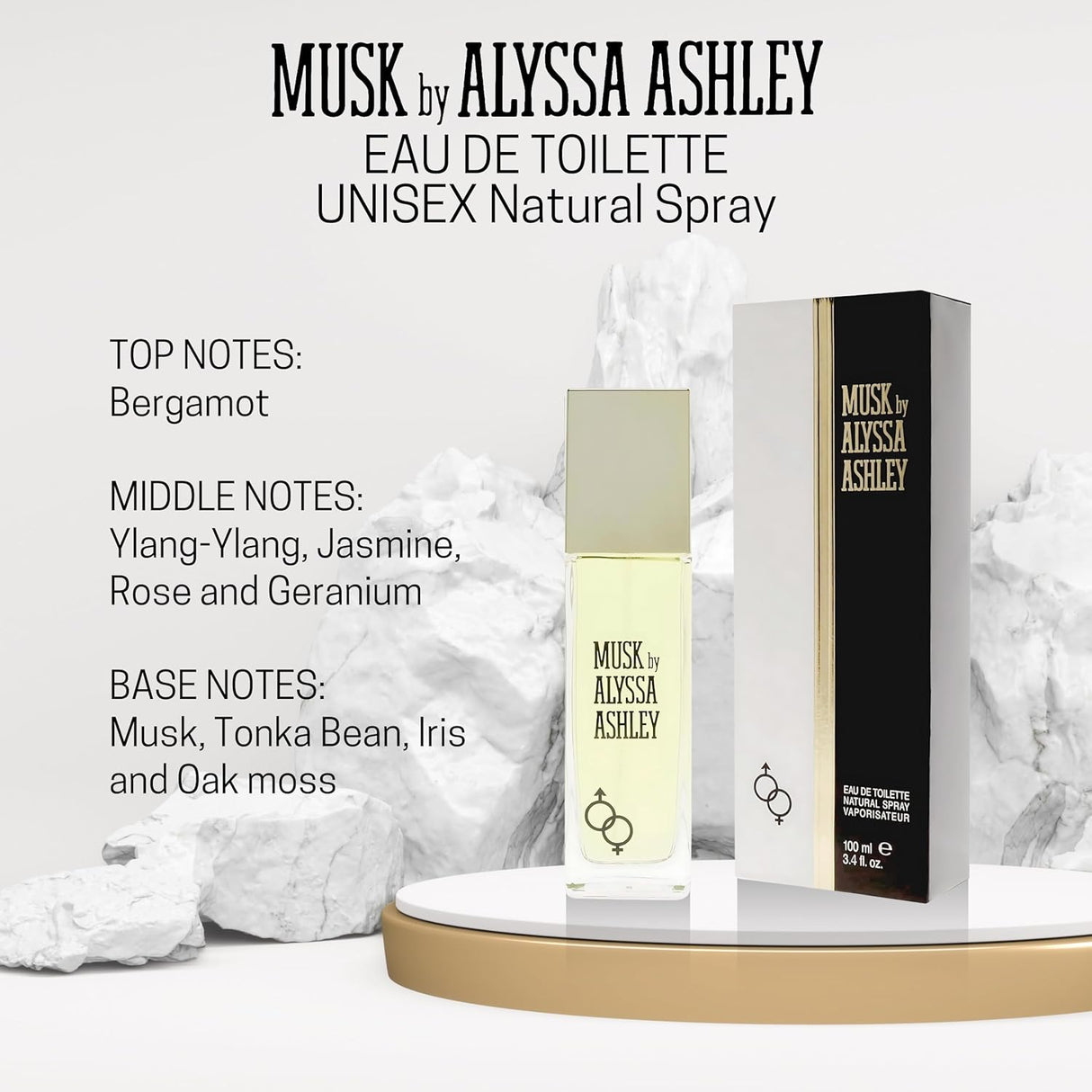 Perfume y Loción de Musk para Mujer - Set de Regalo