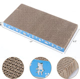 Rascador para gatos reversible duradero y reciclable
