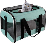 Transportin Suave Aprobado Aerolínea para Gatos y Perros 17x11x11