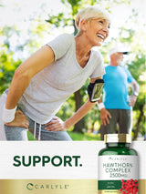 Suplemento Carlyle Hawthorn Berry Complex  2500 mg 120 cáp