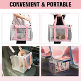 Transportadora de Gato EXPAWLORER, Suave, Aprobada, Grande