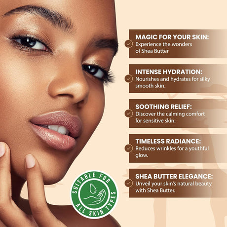 Manteca de Karité Africana 100% Pura Natural - Grado A
