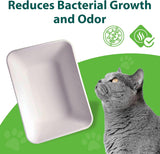 Cajas de arena desechables para gatos con bicarbonato 5 pack