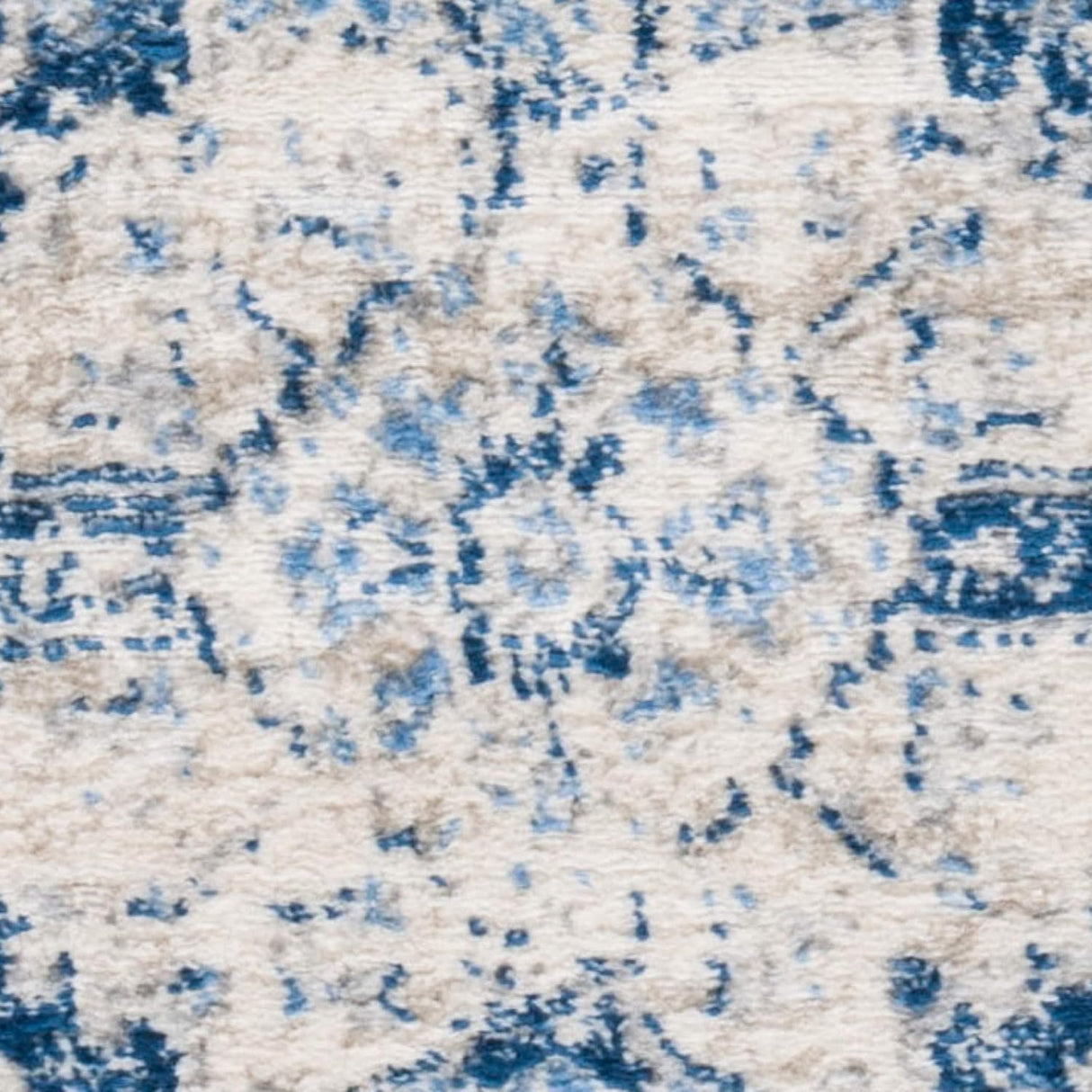 Alfombra de área, diseño medallón, fácil cuidado, modelo BNT865A
