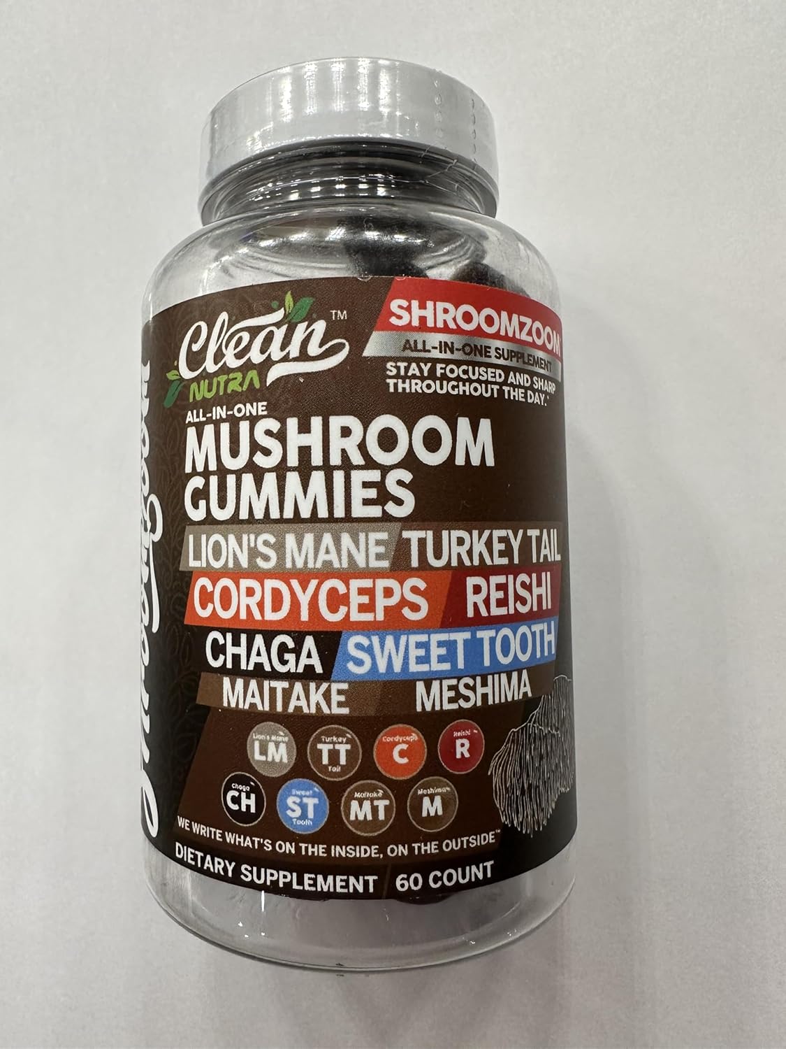 Gomitas de Champiñones 15 en 1 - Suplemento Saludable 2Pack