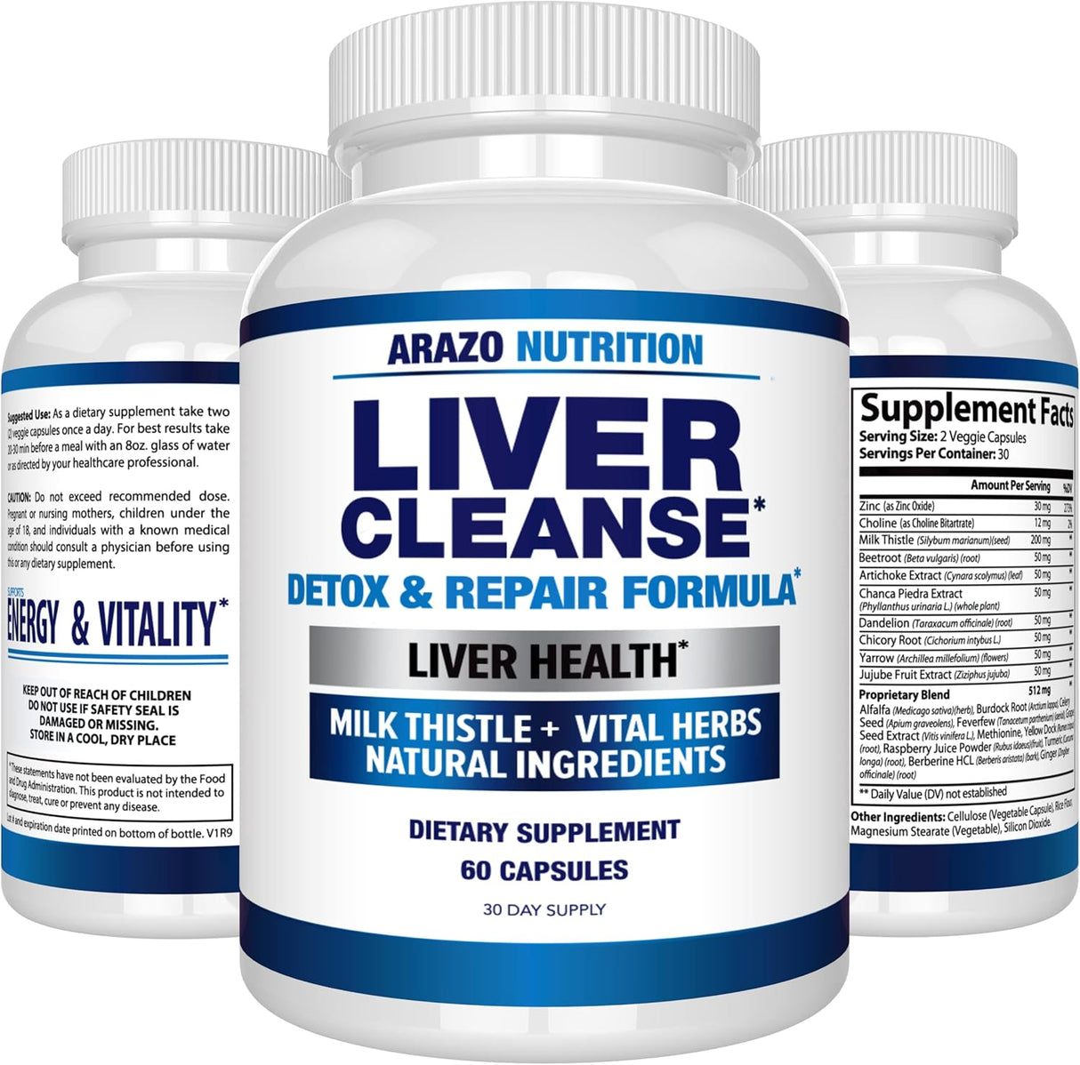 Suplemento Liver  desintoxicación y reparación del hígado