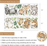 Vinilos Decorativos Safari Yovkky, Animales para Niños