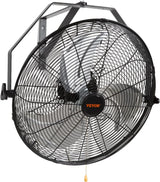 VEVOR Ventilador de Pared 18 3 velocidades IP44, 4150 CFM