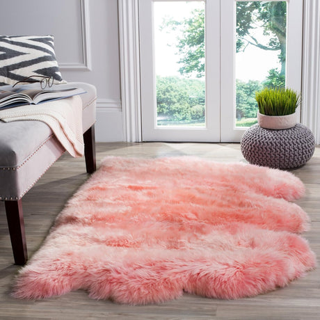 Alfombra Runner de Piel de Oveja, SAFAVIEH, Hecha a Mano, SHS121B