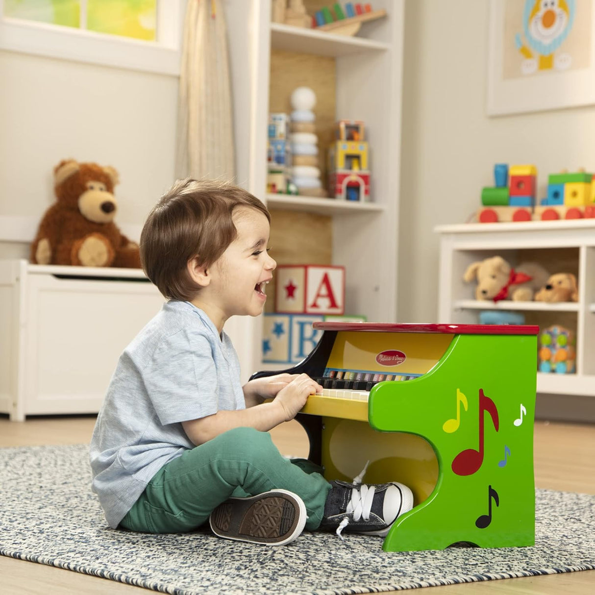 Piano para aprender Melissa & Doug, 25 teclas y libro de canciones
