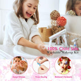 Kit de Maquillaje para Niñas - Juguete No Tóxico, Lavable