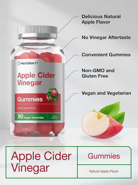 Suplementos Alimenticios  veganas de vinagre de sidra