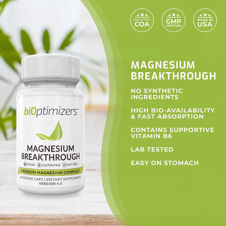 Suplementos Alimenticios de magnesio como bisglicinato