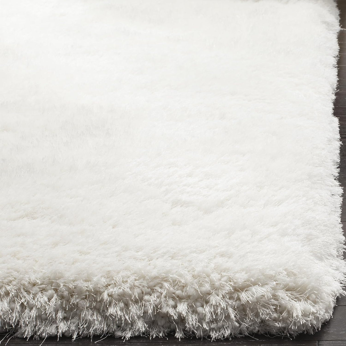 Alfombra de área 4' x 6' SAFAVIEH Luxe Shag, 3.2 gruesa