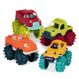 Juego de 6 mini camiones para niños pequeños