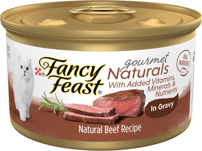 Comida Húmeda para Gatos Purina Fancy Feast Carne en Salsa 3 oz