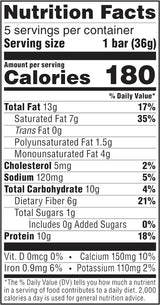 Obleas fritas de proteína sabor chocolate, alta en fibra, 5u