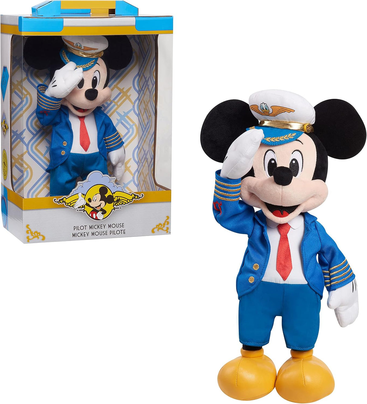 Peluche de Mickey Mouse One: el avión de Walt