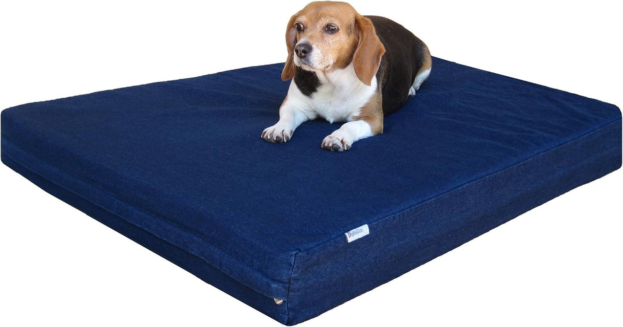 Cama ortopédica para perros Dogbed4less, espuma memoria 37x27