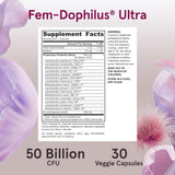 Jarrow Fem-Dophilus Probiótico Vaginal y Digestivo 50B CFU