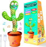 Juguete Cactus Interactivo, Recargable, Volumen Ajustable, Modelo X