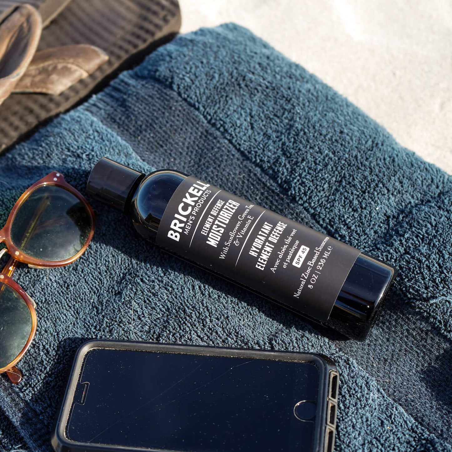 Hidratante para hombre con SPF45 para hombres Brickell Men's