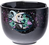 Bol de Cerámica Ramen Jack Skellington, Silver Buffalo, 20 oz.