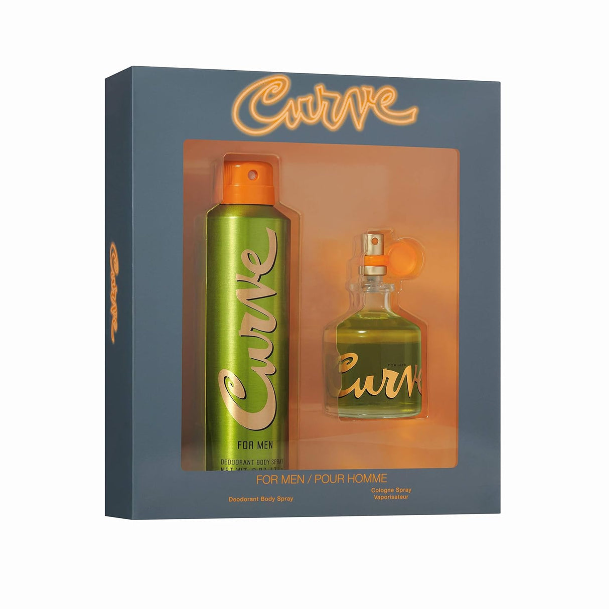 Perfumes Curve for Men Fragancia para hombre estuche 2 piezas