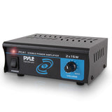 Amplificador de potencia estéreo PYLE-HOME PCA1.5