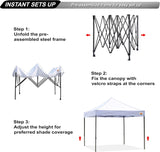 Carpa Plegable ABCCANOPY 10x10 Comercial (Blanca)
