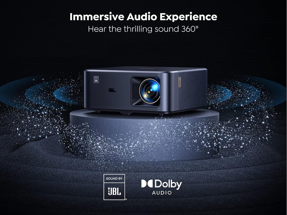 Proyector 4K YABER K2s WiFi 6, Dolby Audio, Auto Focus
