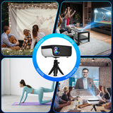 Proyector Mini 1080P 240 Portátil para Cine en Casa 7500 L