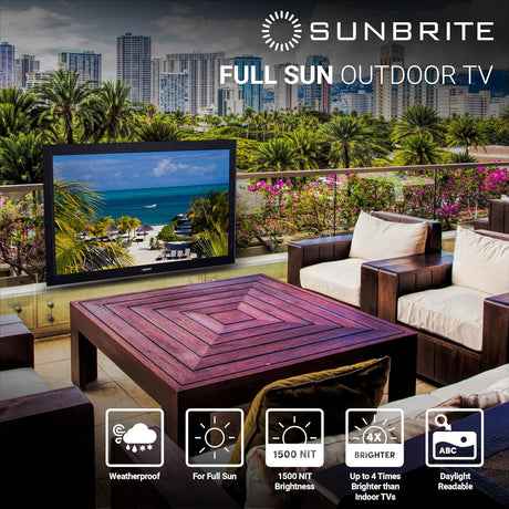 Televisor exterior SunBrite Pro 2, 43, Full HD, SB-P2-43-1K