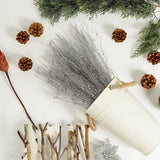 Ramas Artificiales Glitter SLK 16-Pack para Decoración Navidad