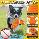 Zeaxuie 9 Pack Juguetes Lujo para Cachorros, Masticables con Sonajero