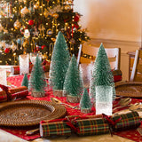 Hatisan 6 Mini Árboles de Navidad - Decoración de Mesa