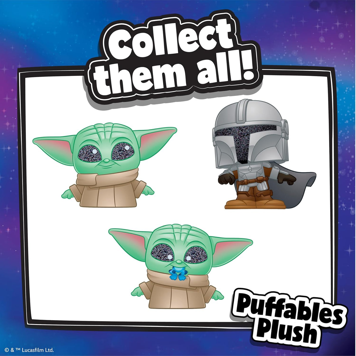 Peluche STAR WARS Doorables Puffables - The Mandalorian