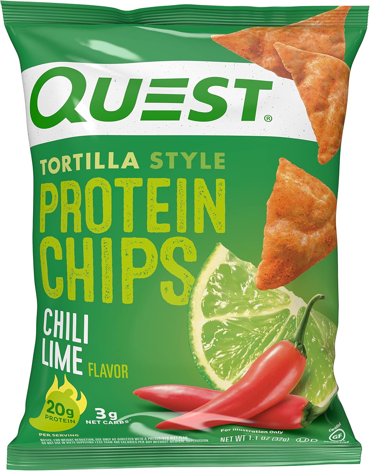 Suplementos Alimenticios de chips de proteína 12 unidades