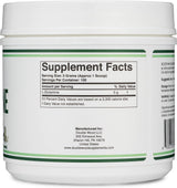 L-Glutamina en polvo 1.1lbs Double Wood, Keto, Vegano, 100 Serv.