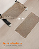 Hamaca para gatos Feandrea, montada en pared, modelo No.001