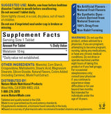 Suplemento Melatonina de disolución rápida de 10 mg  45 tab