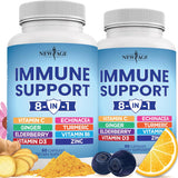 Suplemento 8 en 1 con Saúco Vitaminas y Minerales