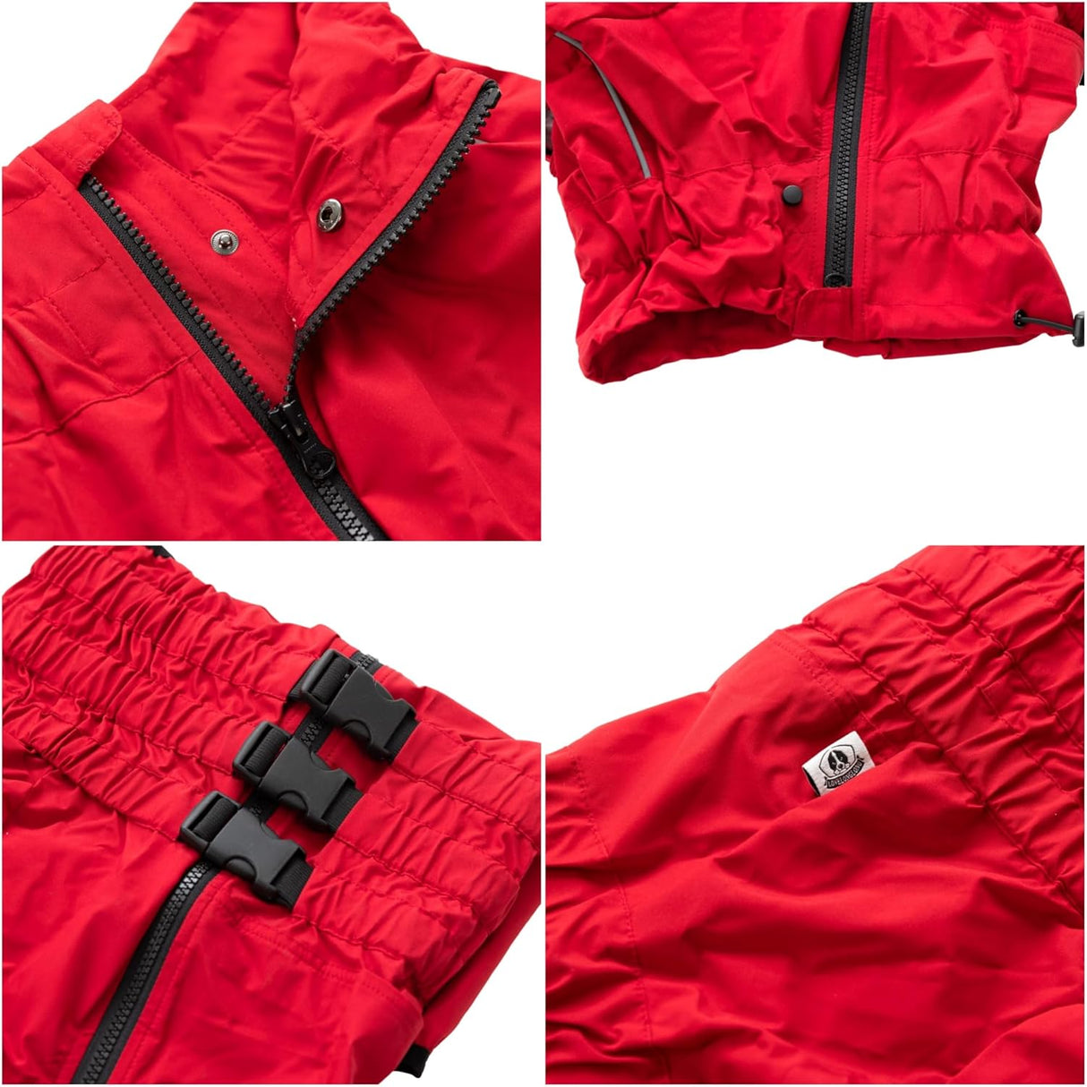 Chubasquero Perro, Reflectante, Impermeable, Talla XXL