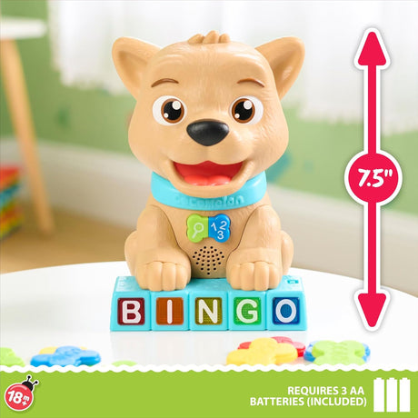 Bingo Cocomelon Contar y Aprender, 11 piezas, 40+ frases educativas