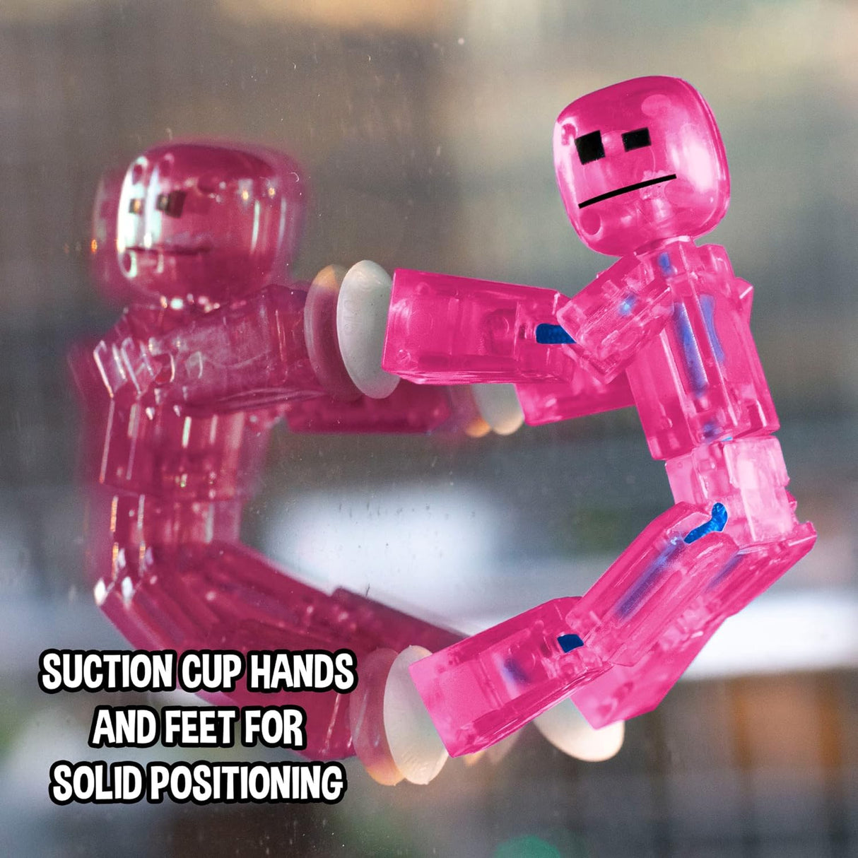Figuras de acción StikBot Zing, set de 8, trípode móvil