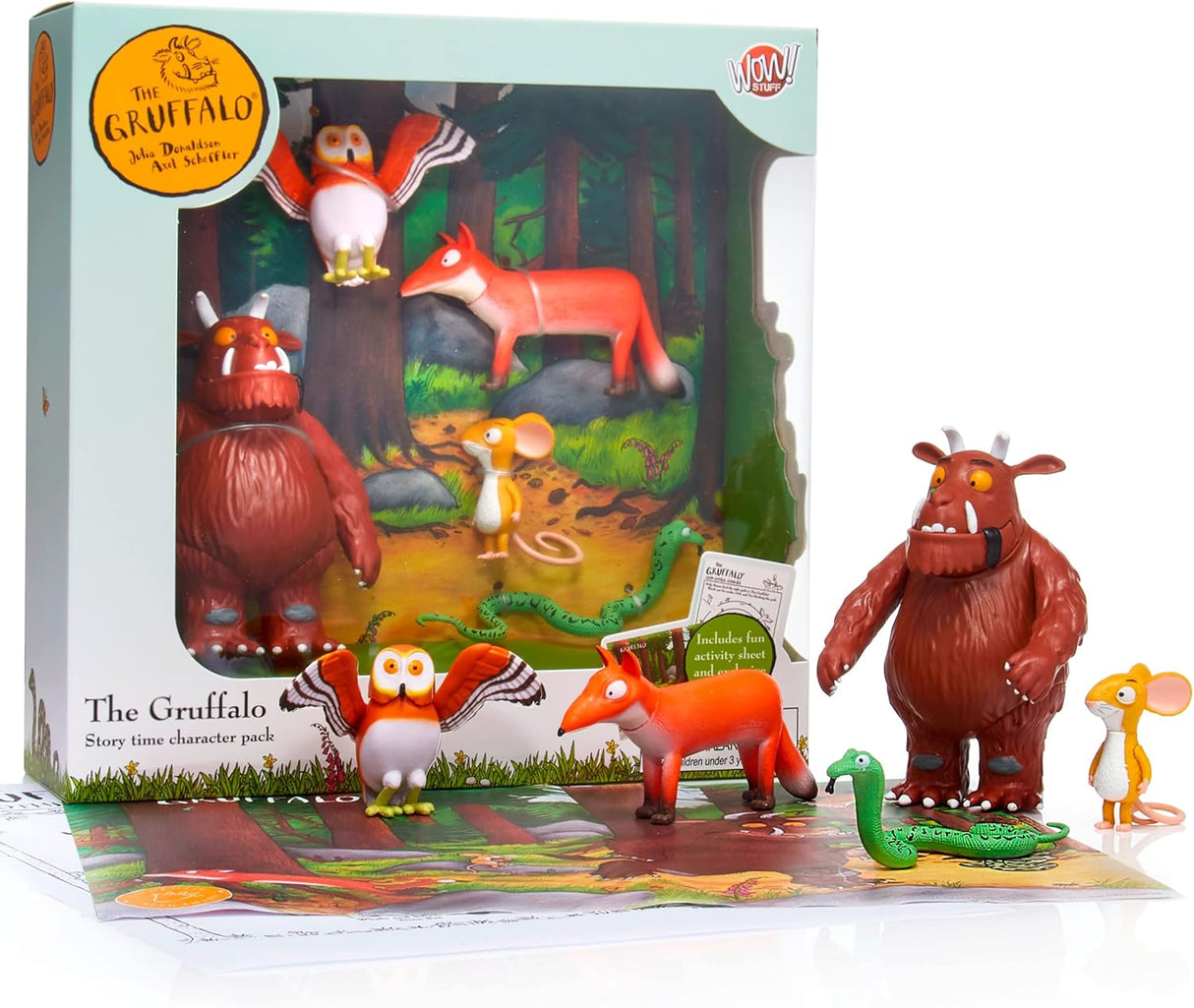 Figuras Miniatura Gruffalo WOW! PODS Pack Familiar 60 Piezas